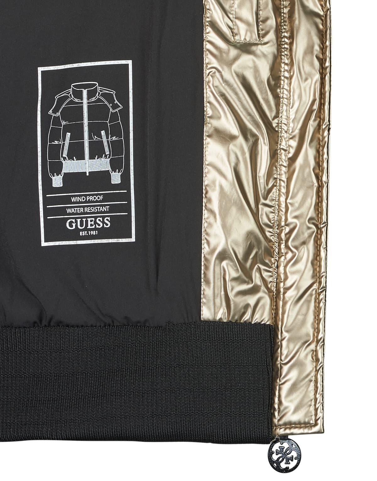 Women's Jackets Guess Gold