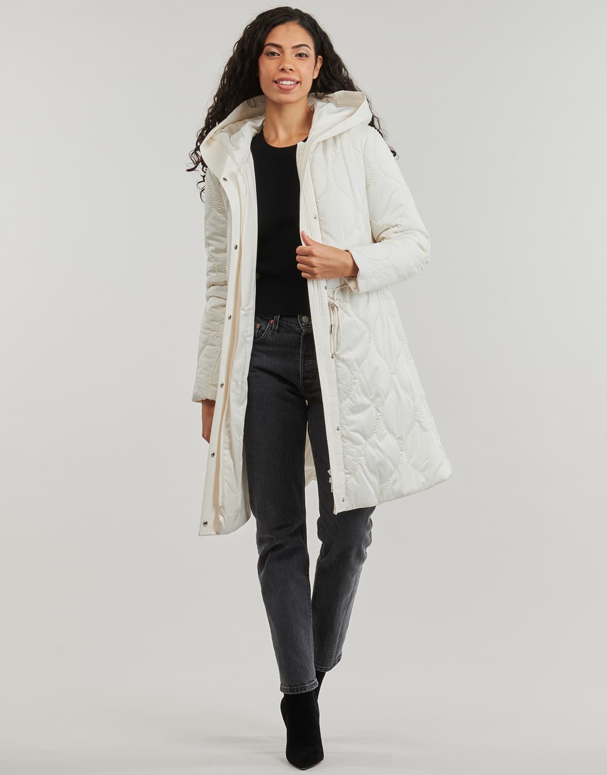 Women's Parkas Guess White