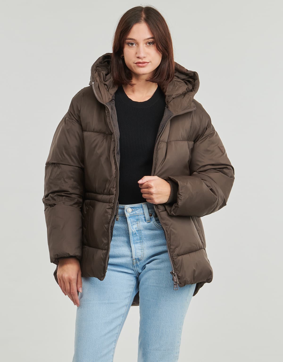 Women's Jackets Guess Brown
