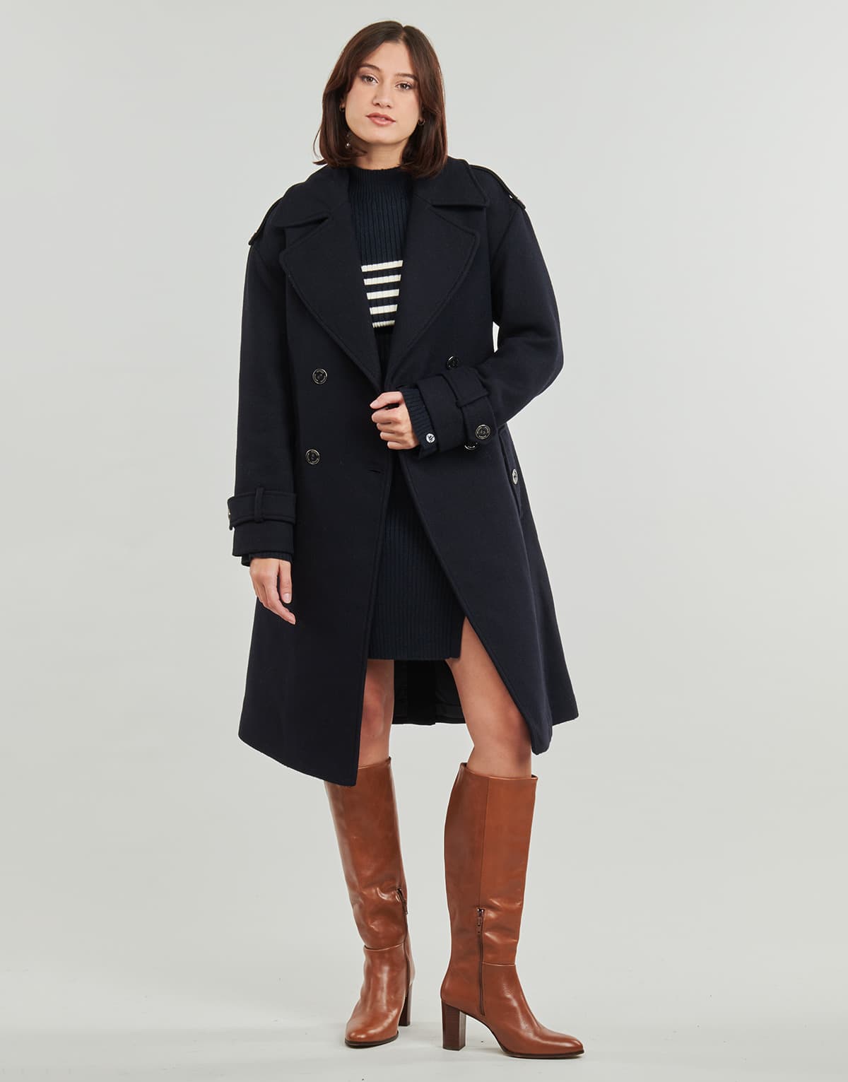 Women's Coats Morgan Blue