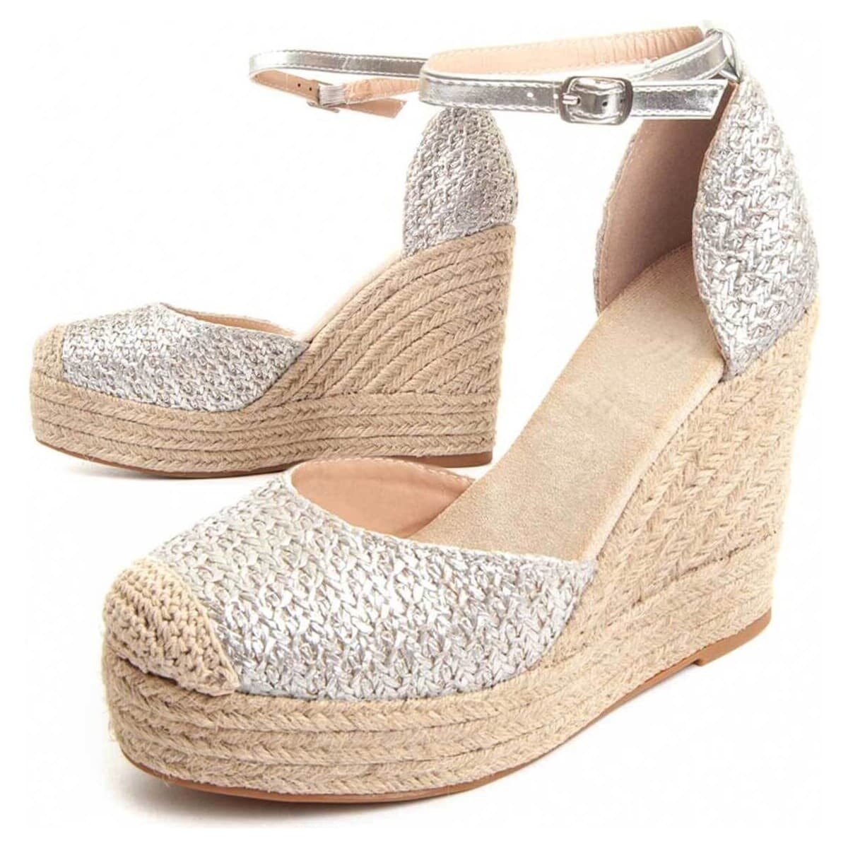 Women's Espadrilles Montevita Silver
