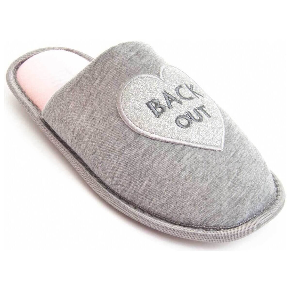 Women's House Slippers Montevita Gray