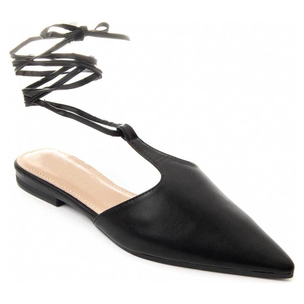 Women's Ballet Flats Montevita Black