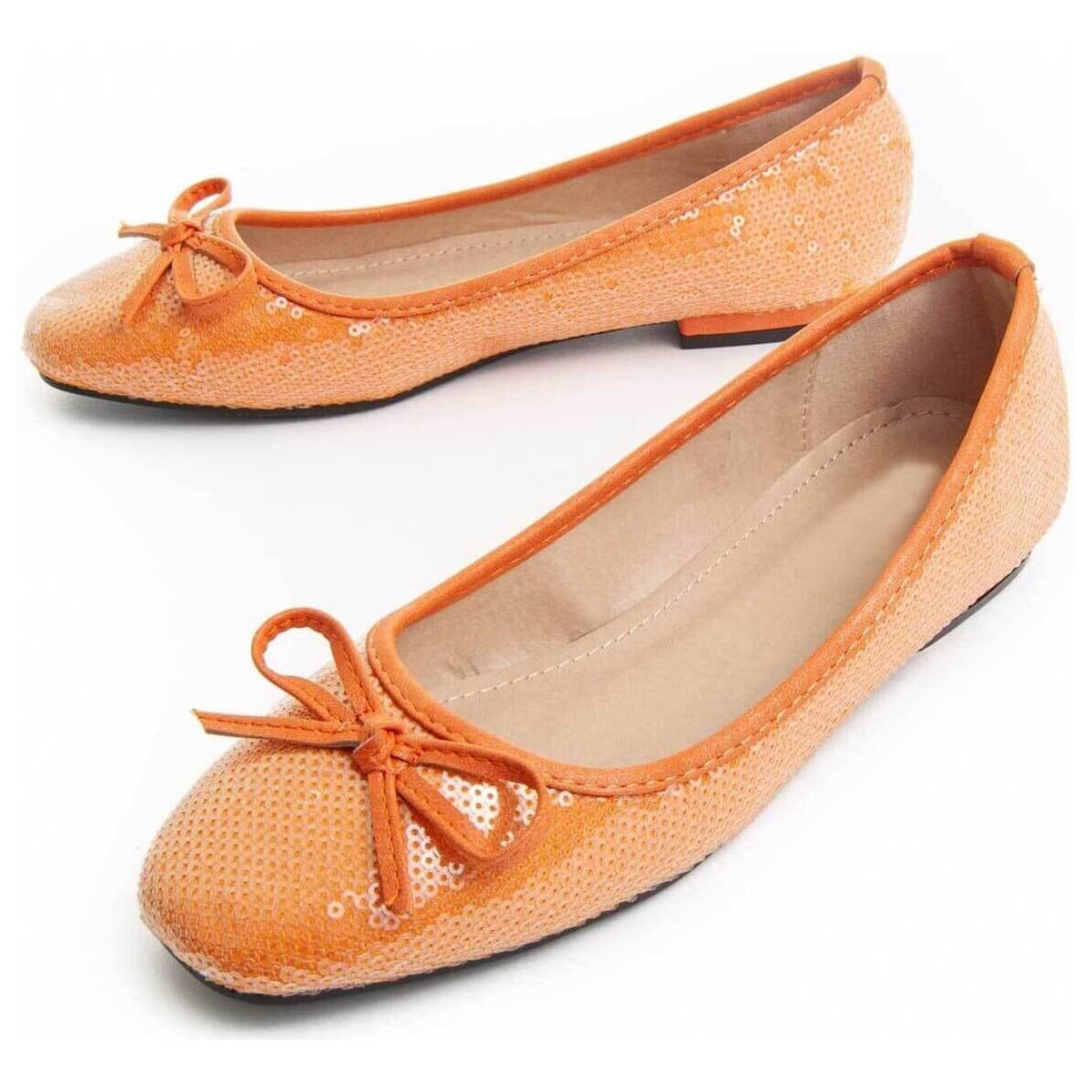 Women's Ballet Flats Montevita Orange