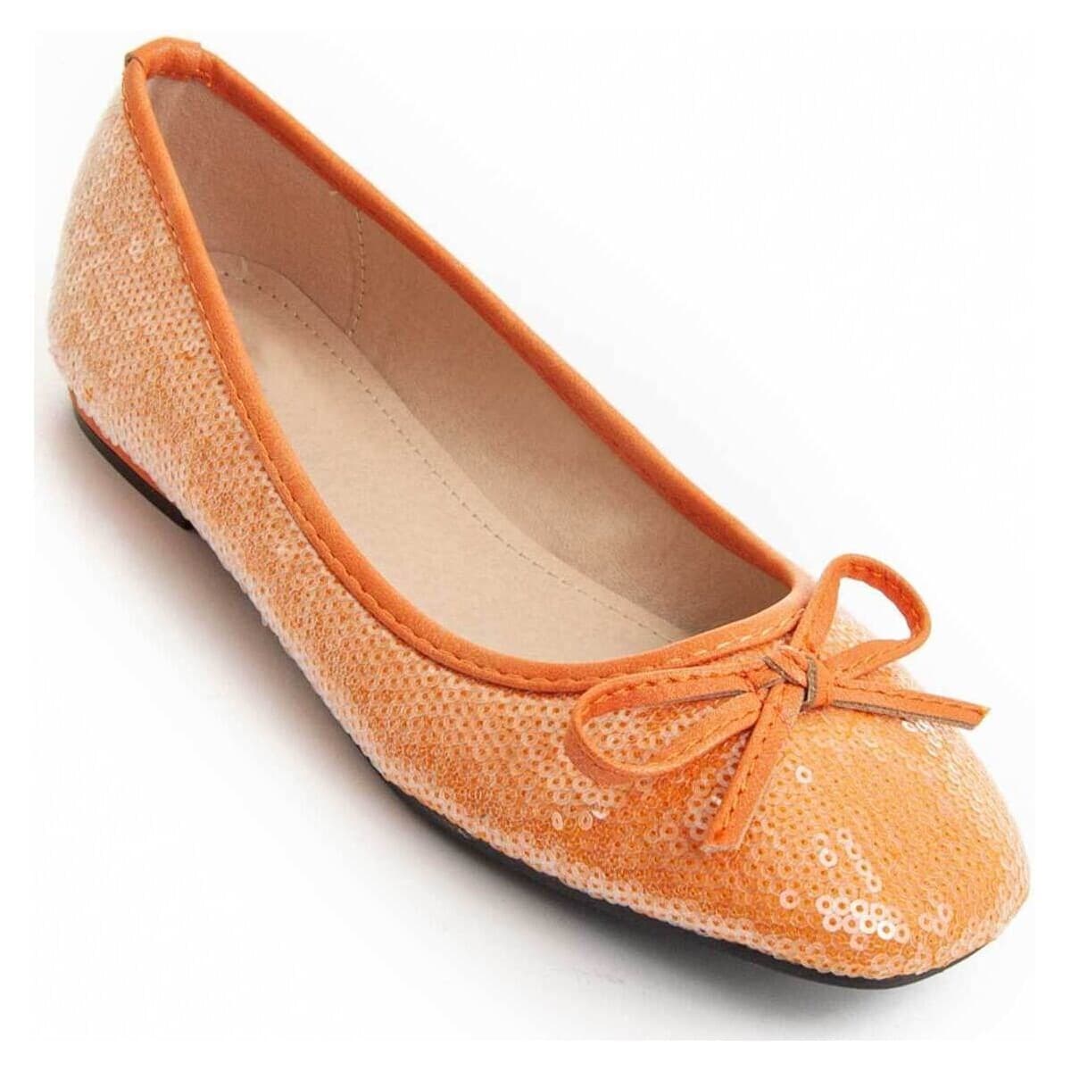 Women's Ballet Flats Montevita Orange