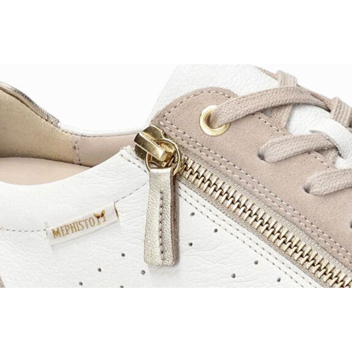 Women's Derby Shoes Mephisto White