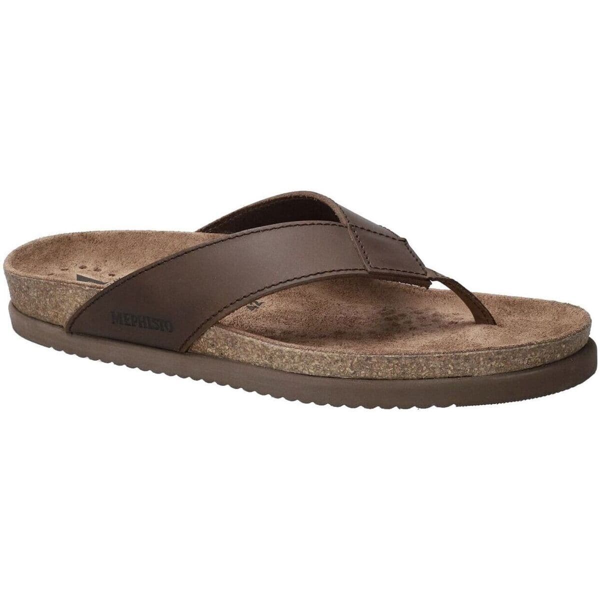 Men's Flip Flops Mephisto Brown
