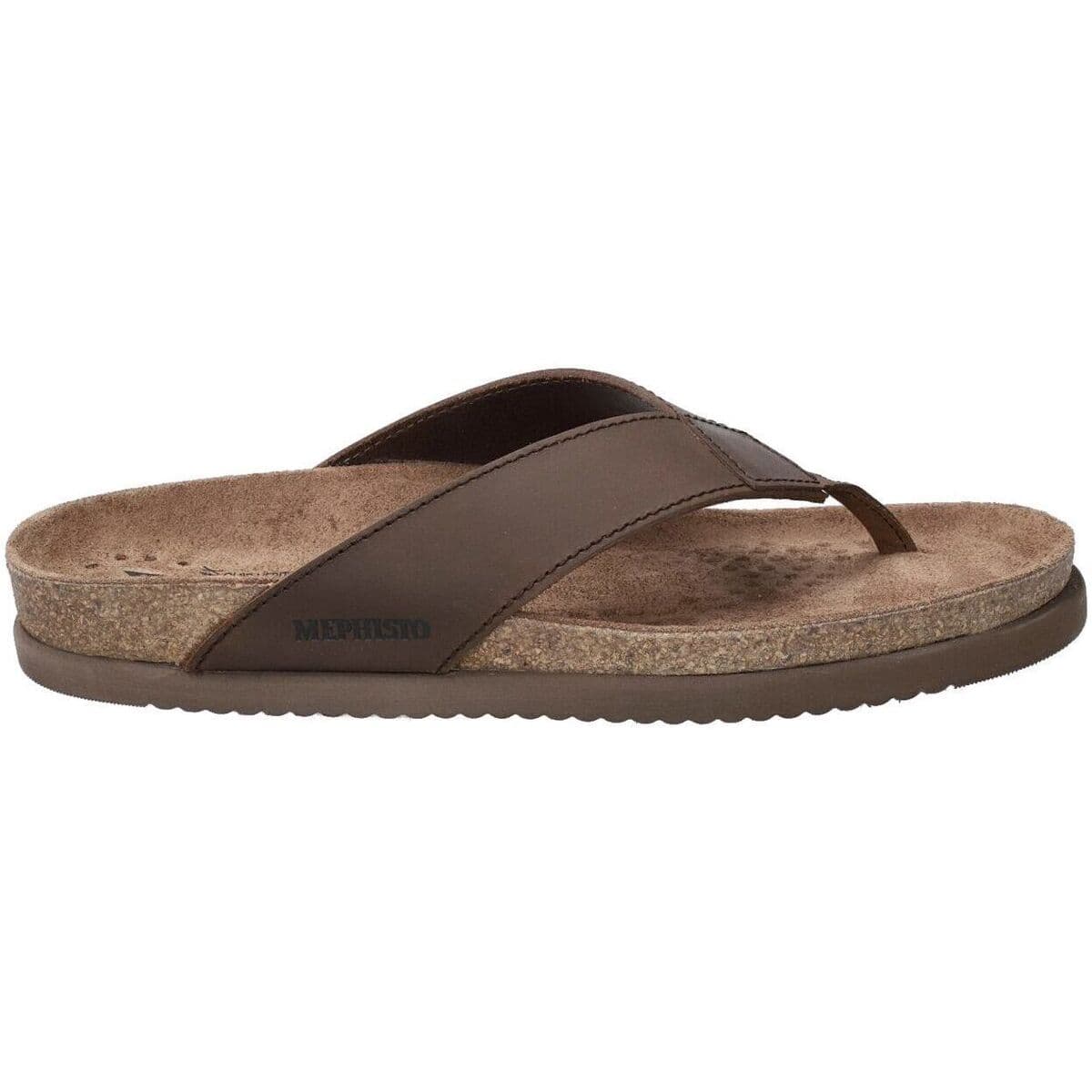 Men's Flip Flops Mephisto Brown