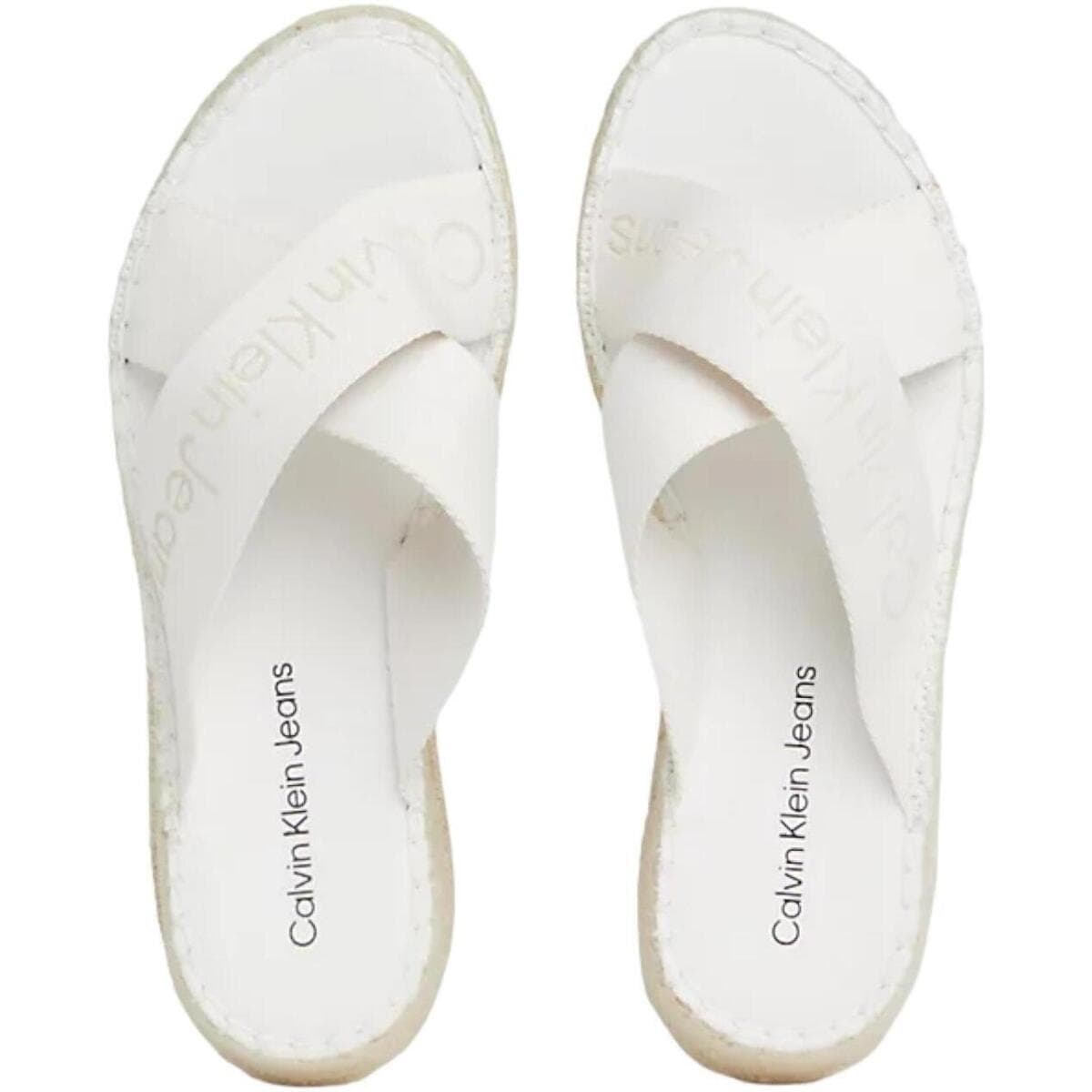 Women's Flip Flops Calvin Klein Beige