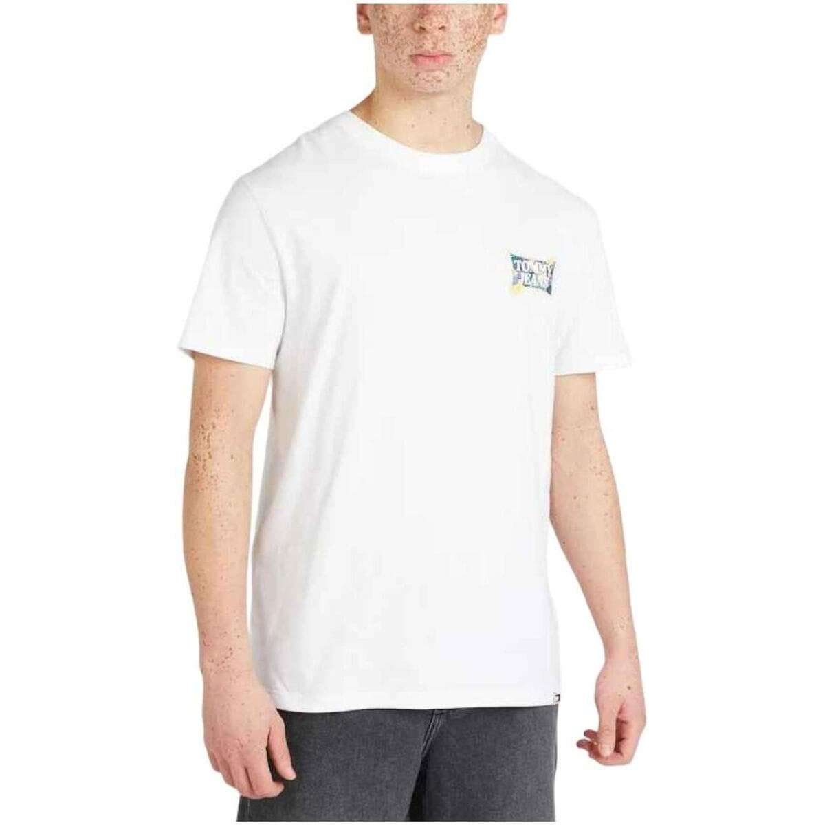 Men's T-Shirts Tommy Hilfiger White