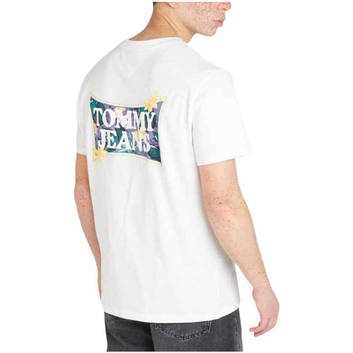 Men's T-Shirts Tommy Hilfiger White