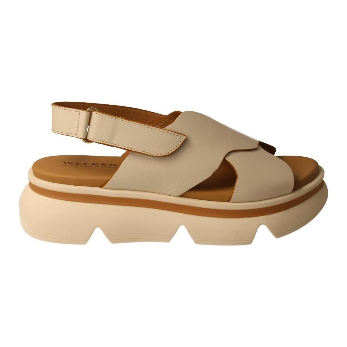 Women's Platforms Weekend By Pedro Mirallles White