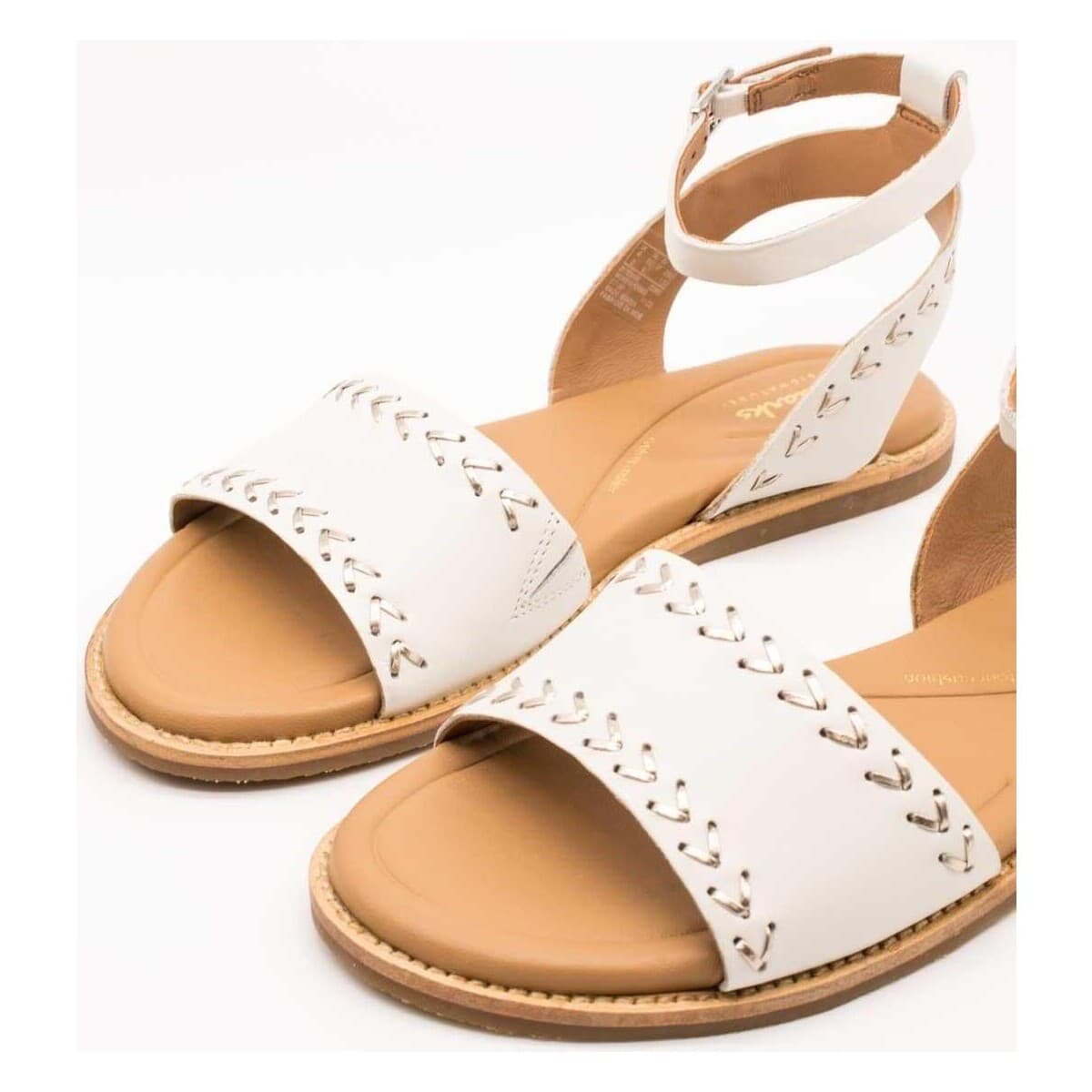 Women's Sandals Clarks White