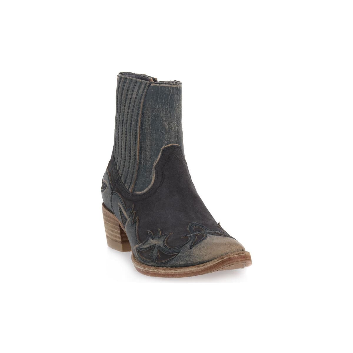 Women's Ankle Boots Police 883 Blue