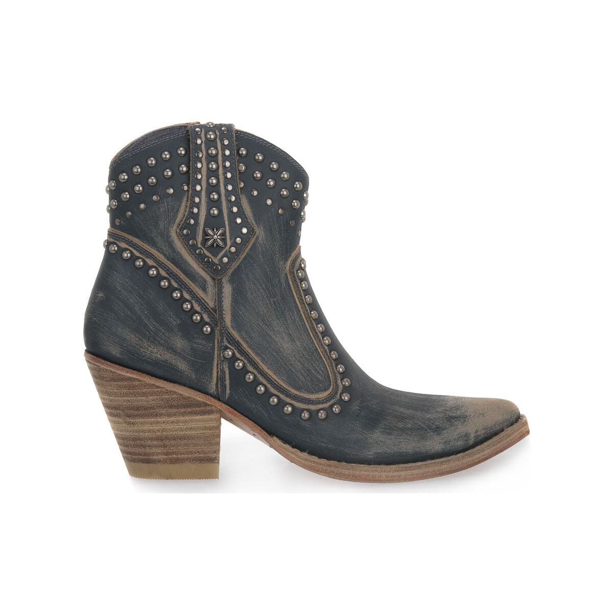 Women's Ankle Boots Police 883 Blue