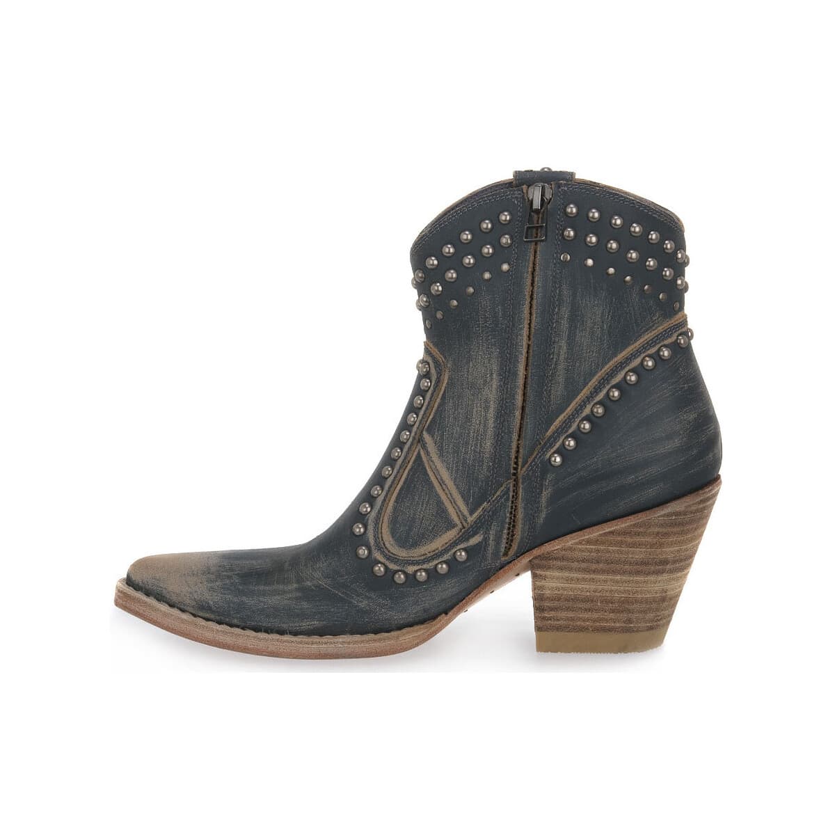 Women's Ankle Boots Police 883 Blue