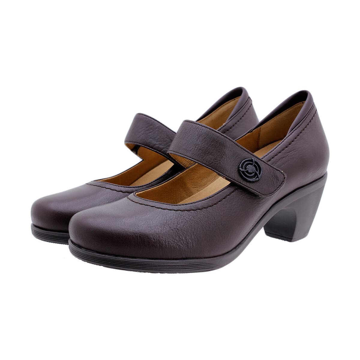 Women's Ballet Flats Gasymar Brown