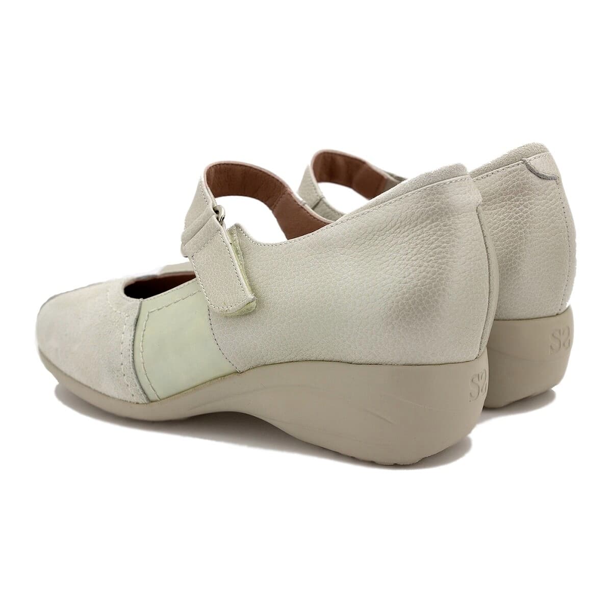 Women's Ballet Flats Gasymar White