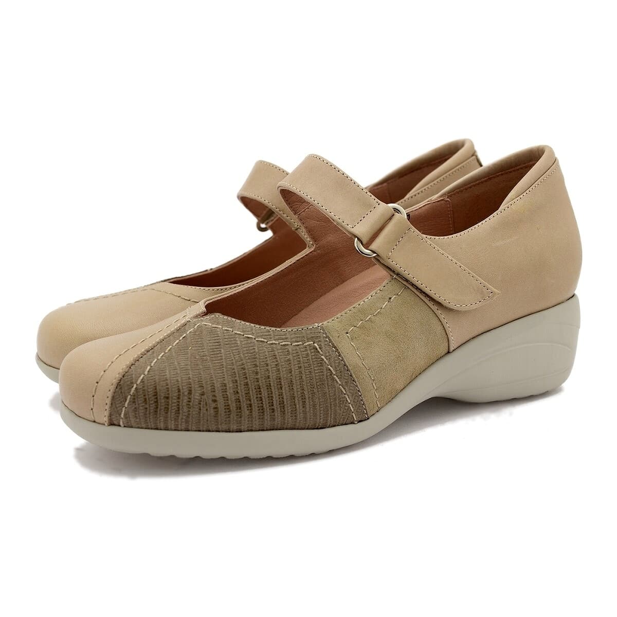 Women's Ballet Flats Gasymar Brown