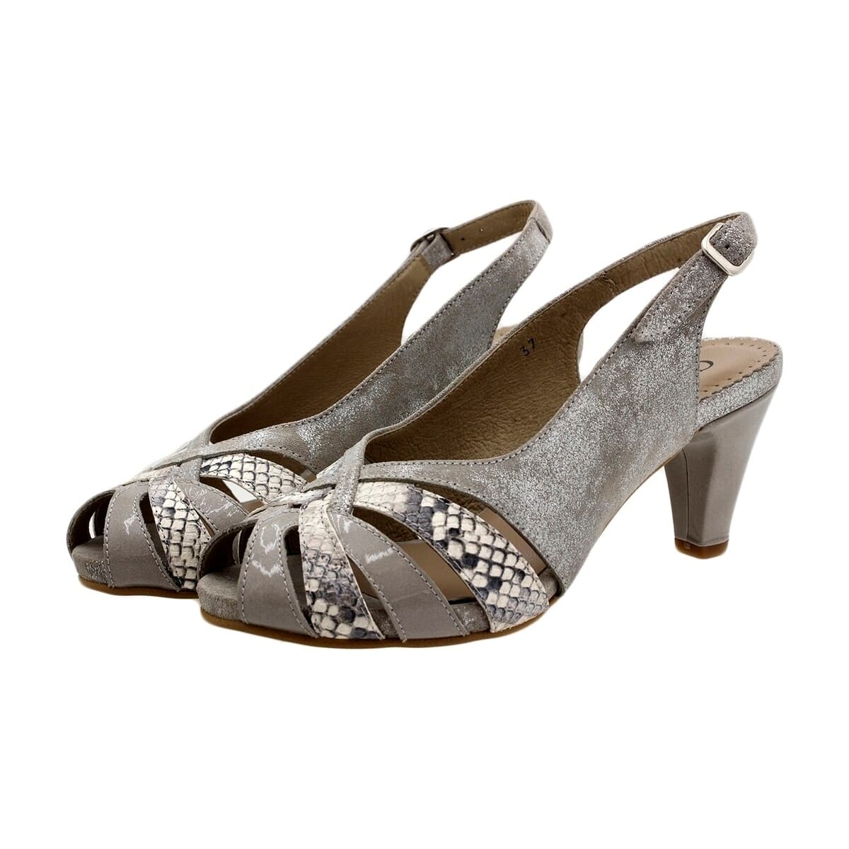 Women's Pumps Gasymar Silver