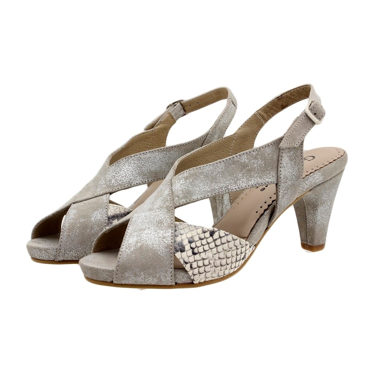 Women's Pumps Gasymar Silver