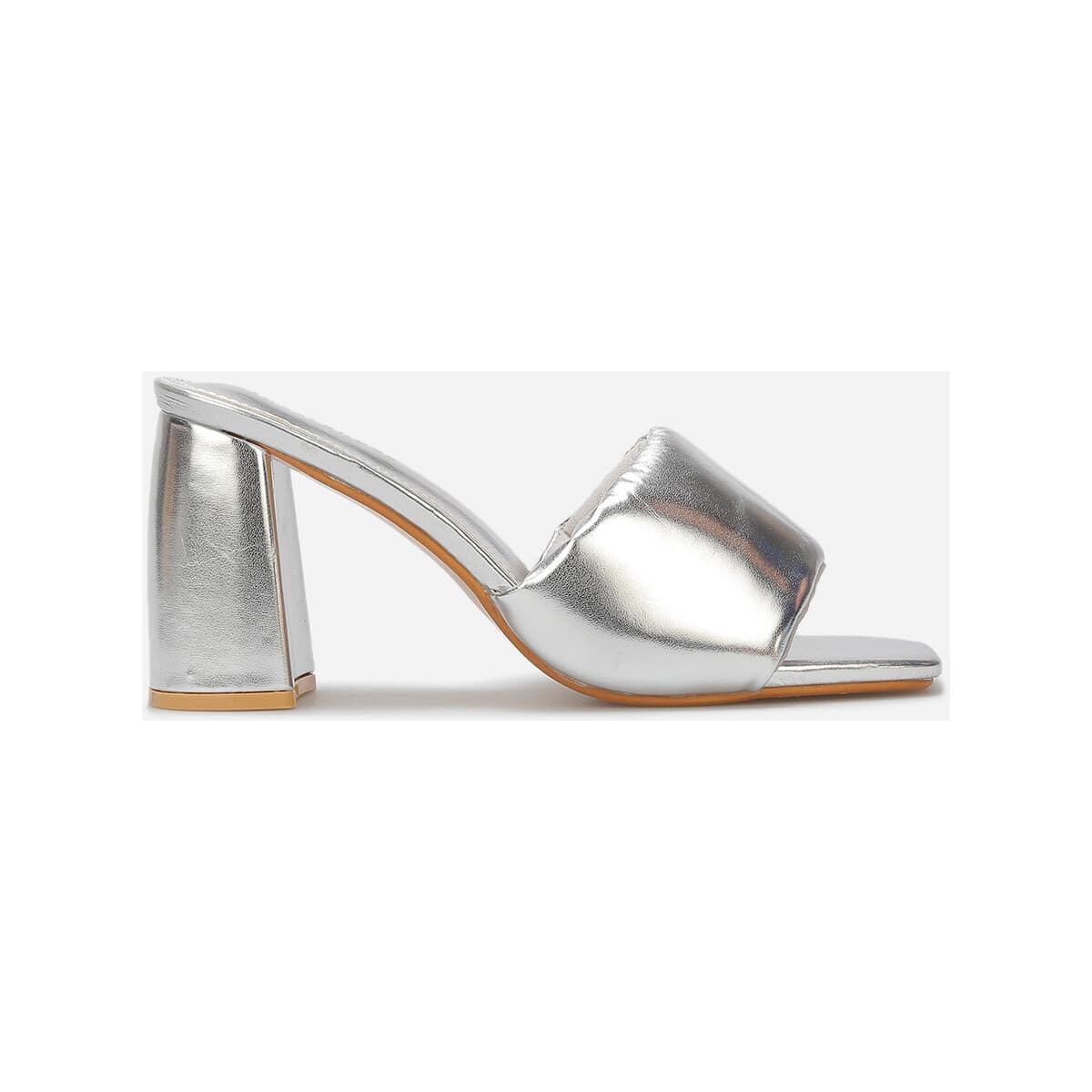 Women's Flip Flops La Modeuse Silver