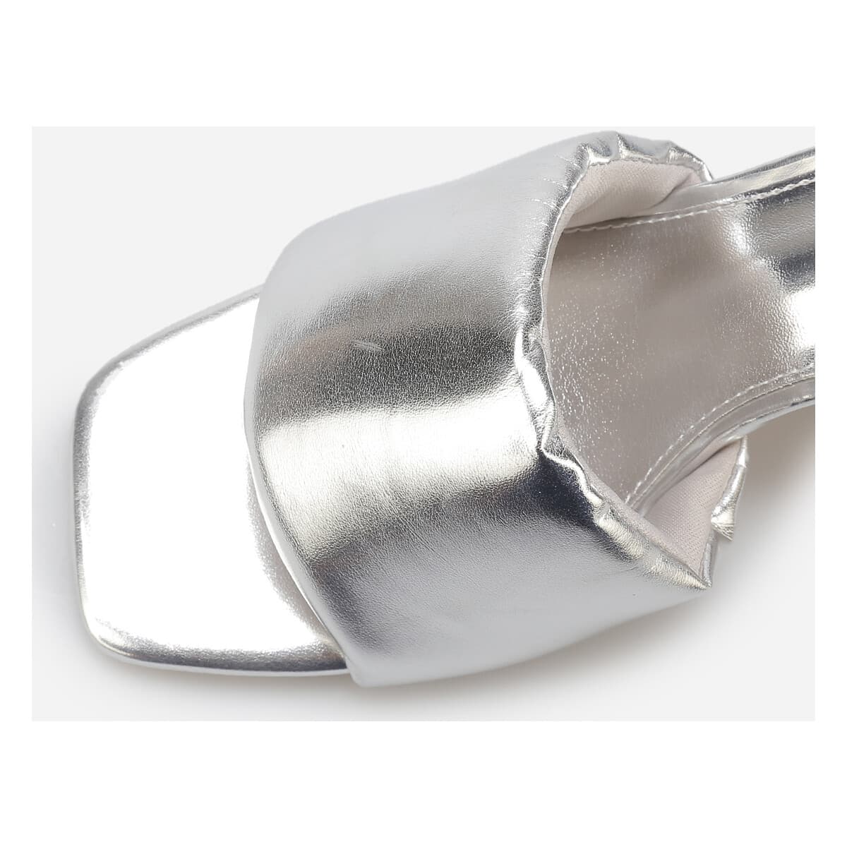 Women's Flip Flops La Modeuse Silver