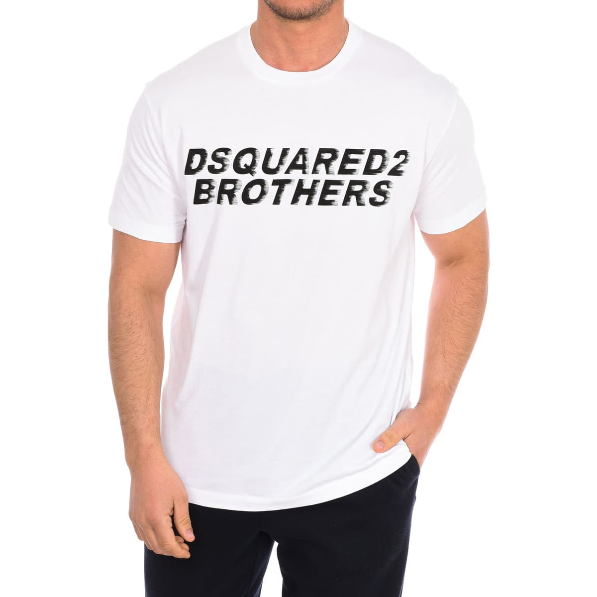 T-shirt με κοντά μανίκια Dsquared S74GD0825-S22427-100