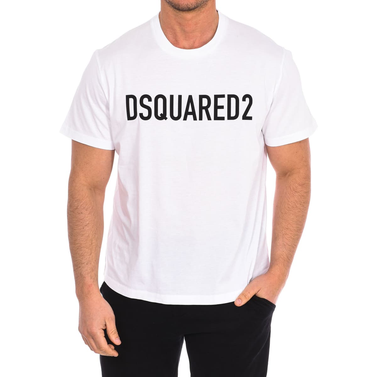 T-shirt με κοντά μανίκια Dsquared S74GD1184-S23009-100