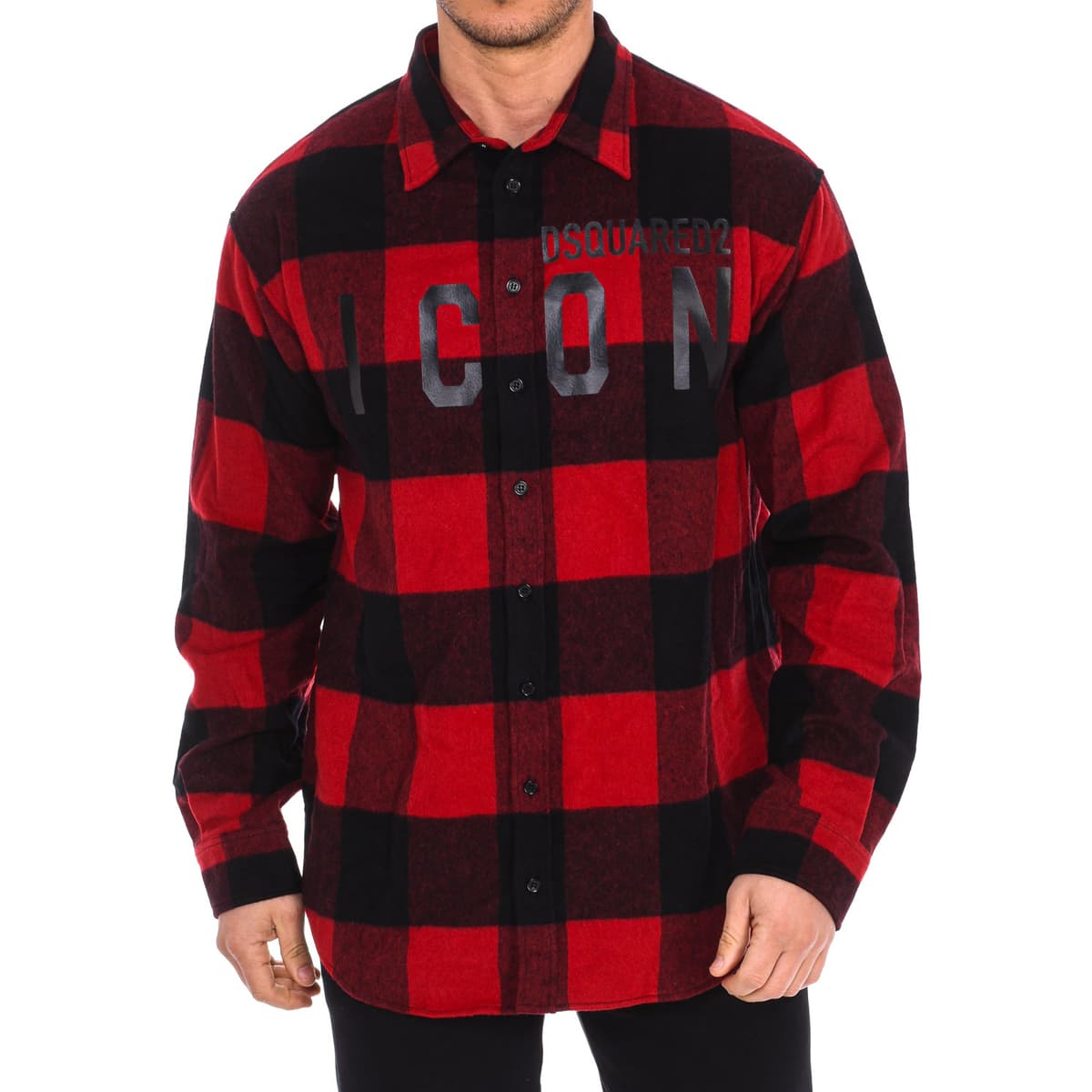 Πουκάμισο με μακριά μανίκια Dsquared S79DL0007-S53139-001F