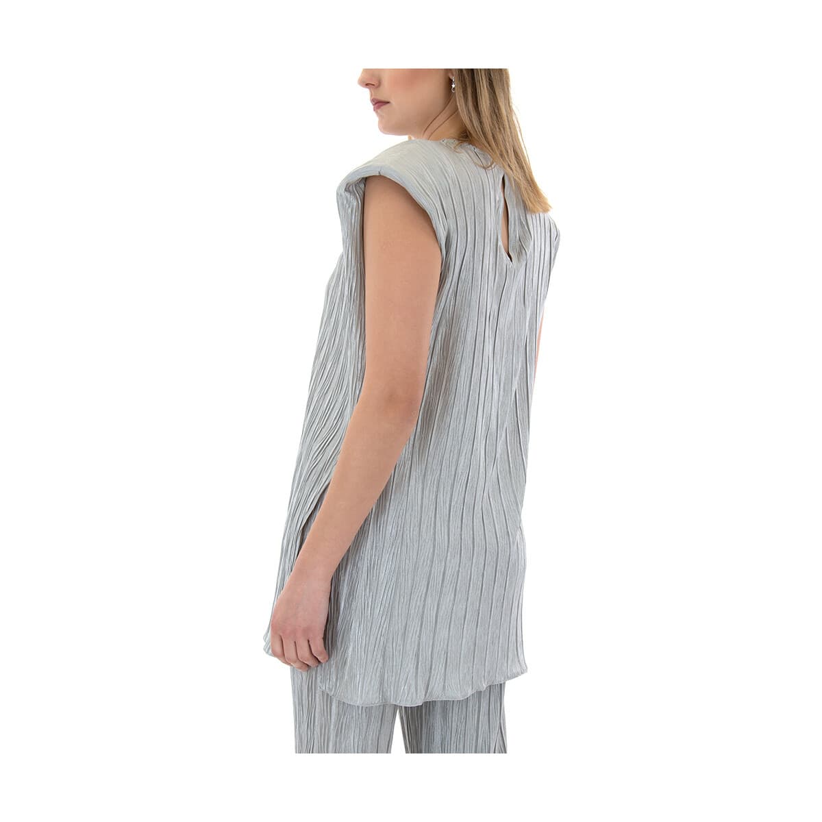 Women's Sleeveless Tops My T Wearables Gray