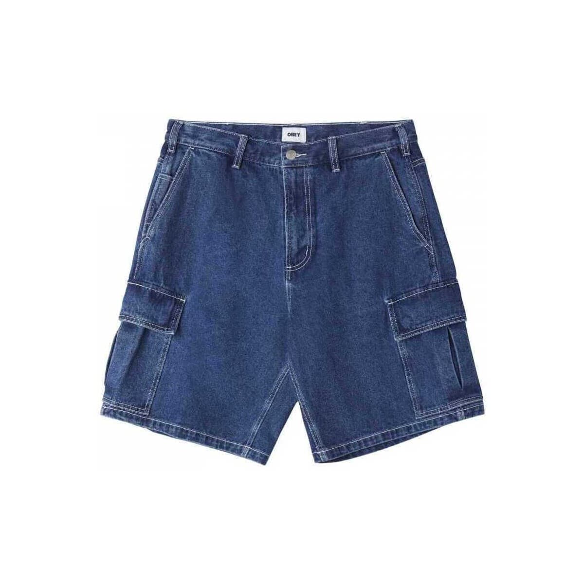 Men's Shorts Obey Blue