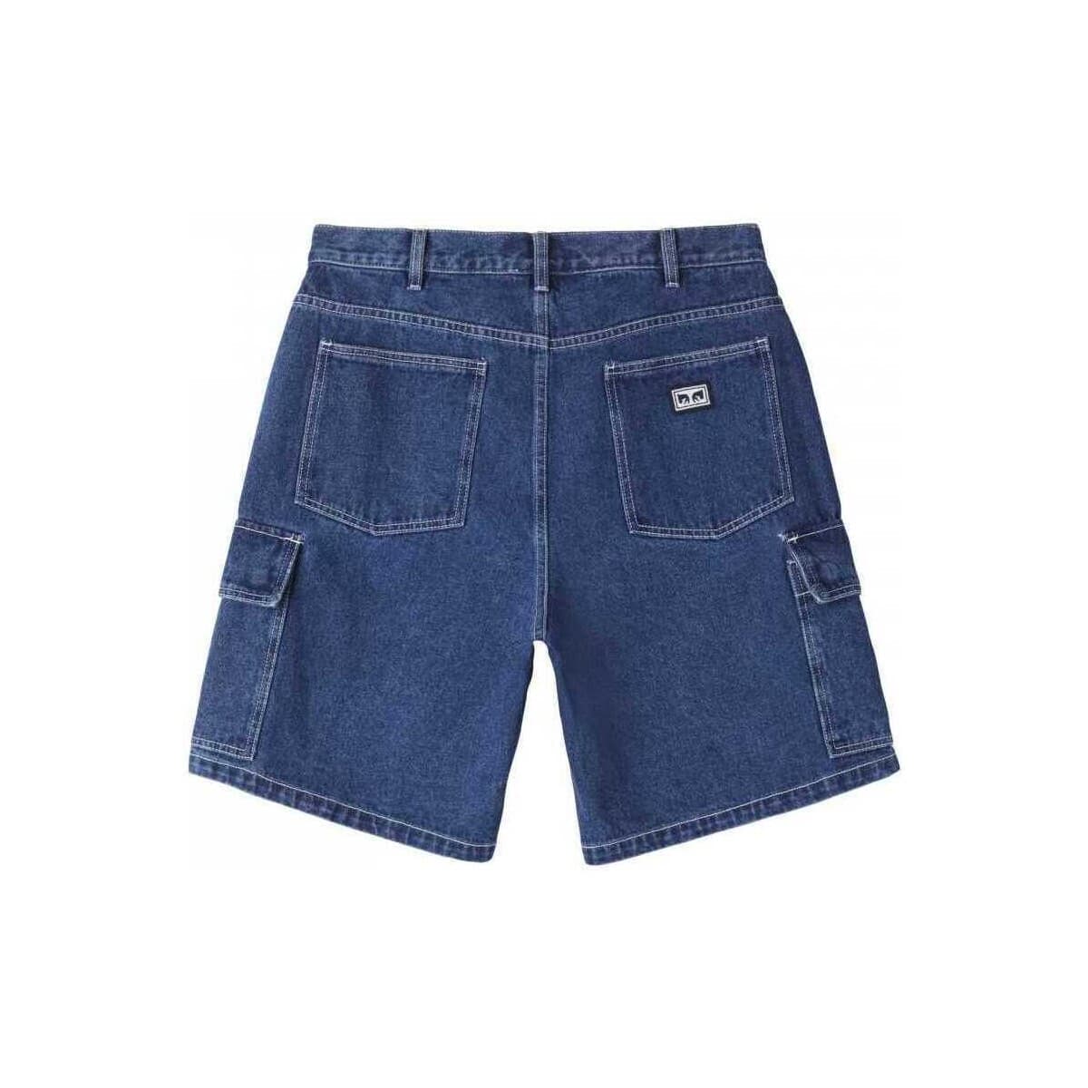 Men's Shorts Obey Blue