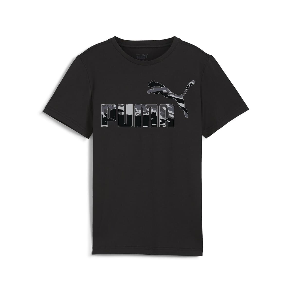 Boys' T-Shirts Puma Black