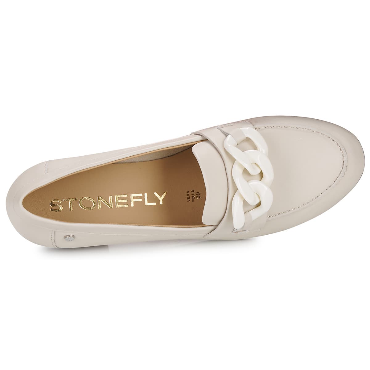 Women's Loafers Stonefly White