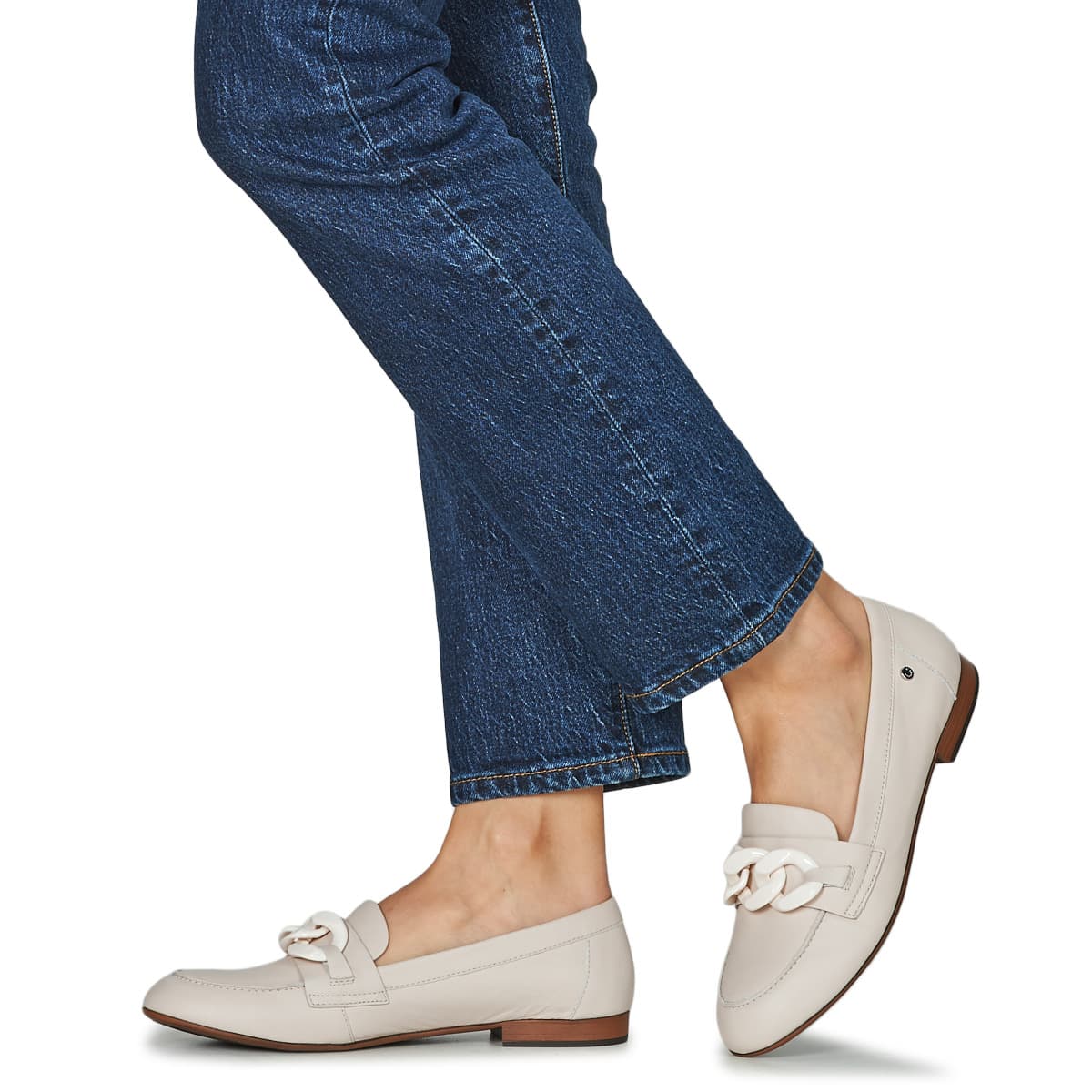 Women's Loafers Stonefly White