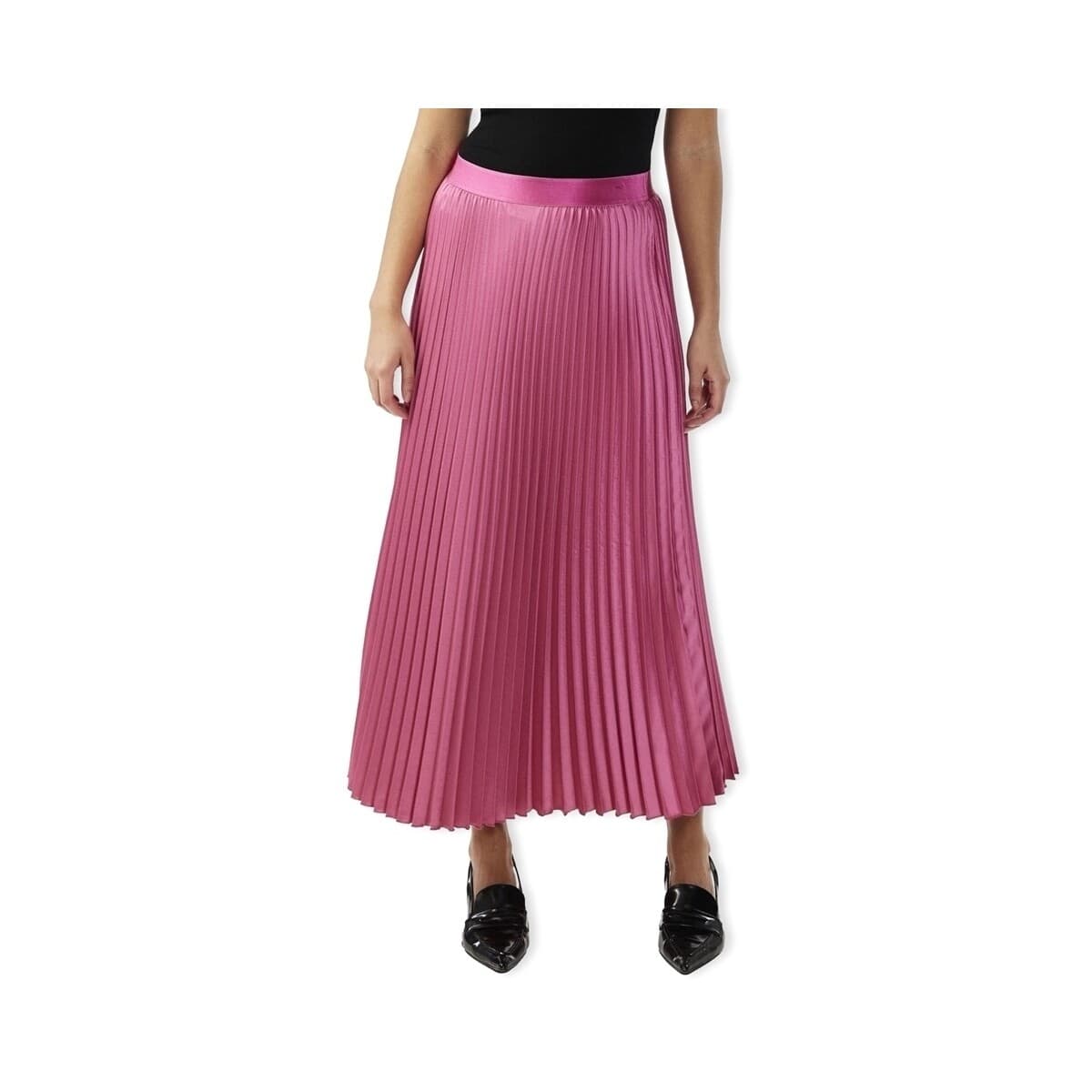 Μακρυές φούστες Y.a.s YAS Noos Celine Skirt - Raspberry Rose