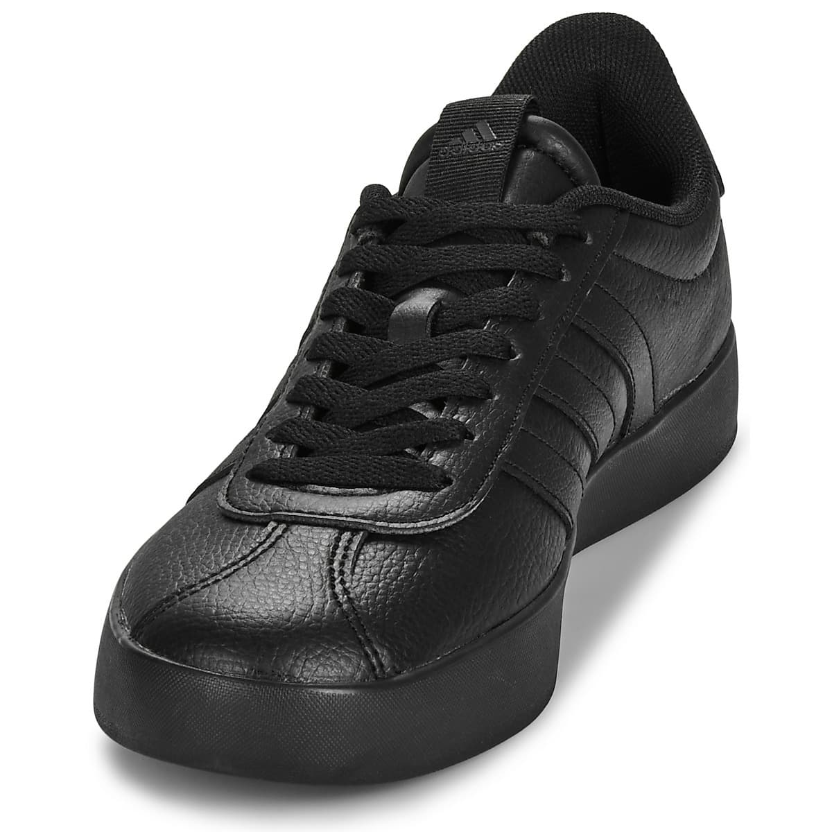 adidas VL Court 3.0 Ανδρικά Δερμάτινα Sneakers Μαύρα