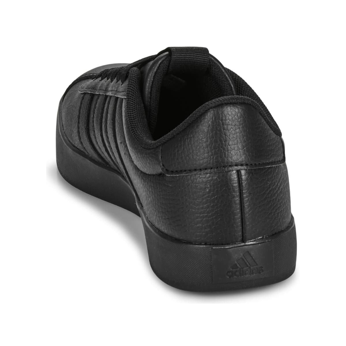 adidas VL Court 3.0 Ανδρικά Δερμάτινα Sneakers Μαύρα