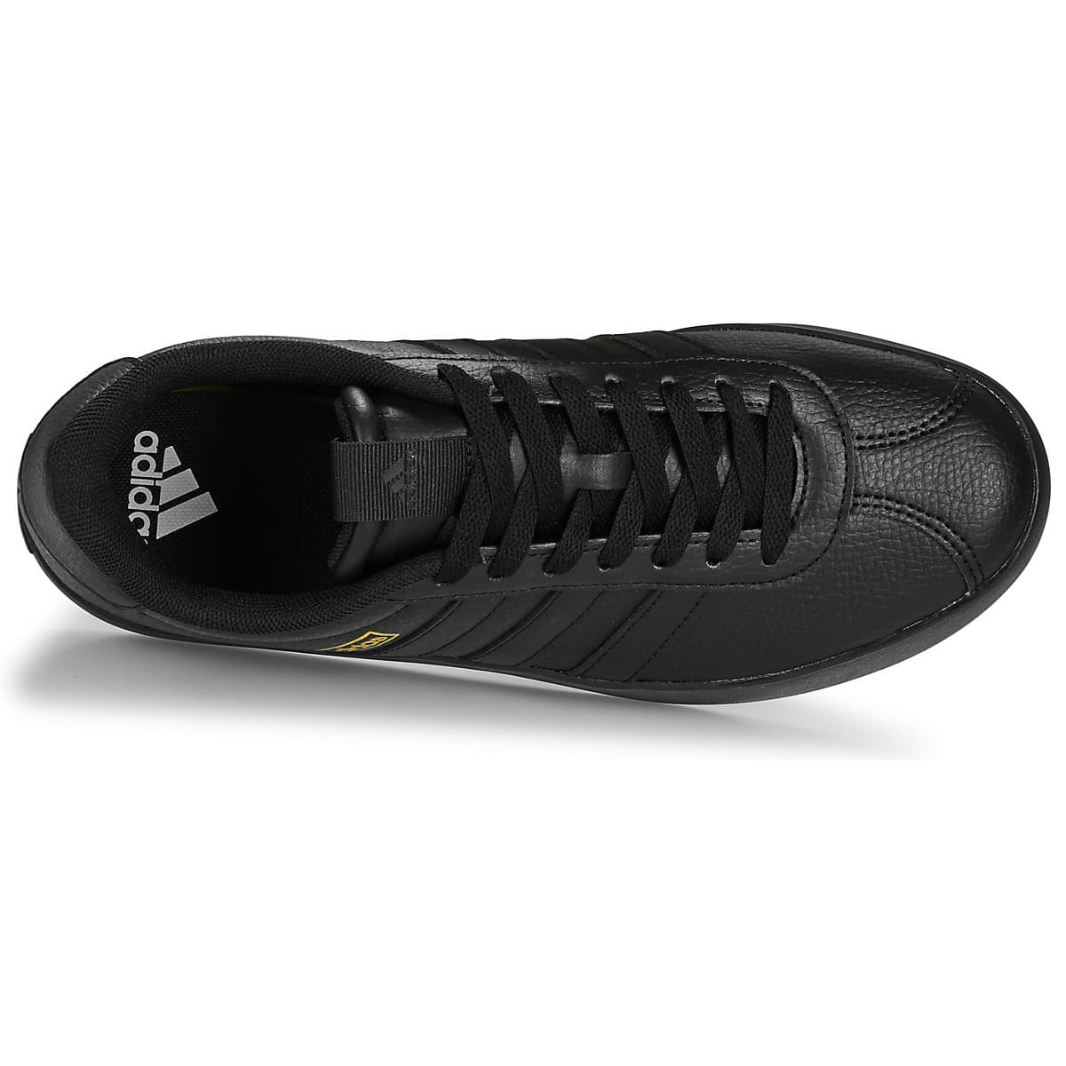 adidas VL Court 3.0 Ανδρικά Δερμάτινα Sneakers Μαύρα