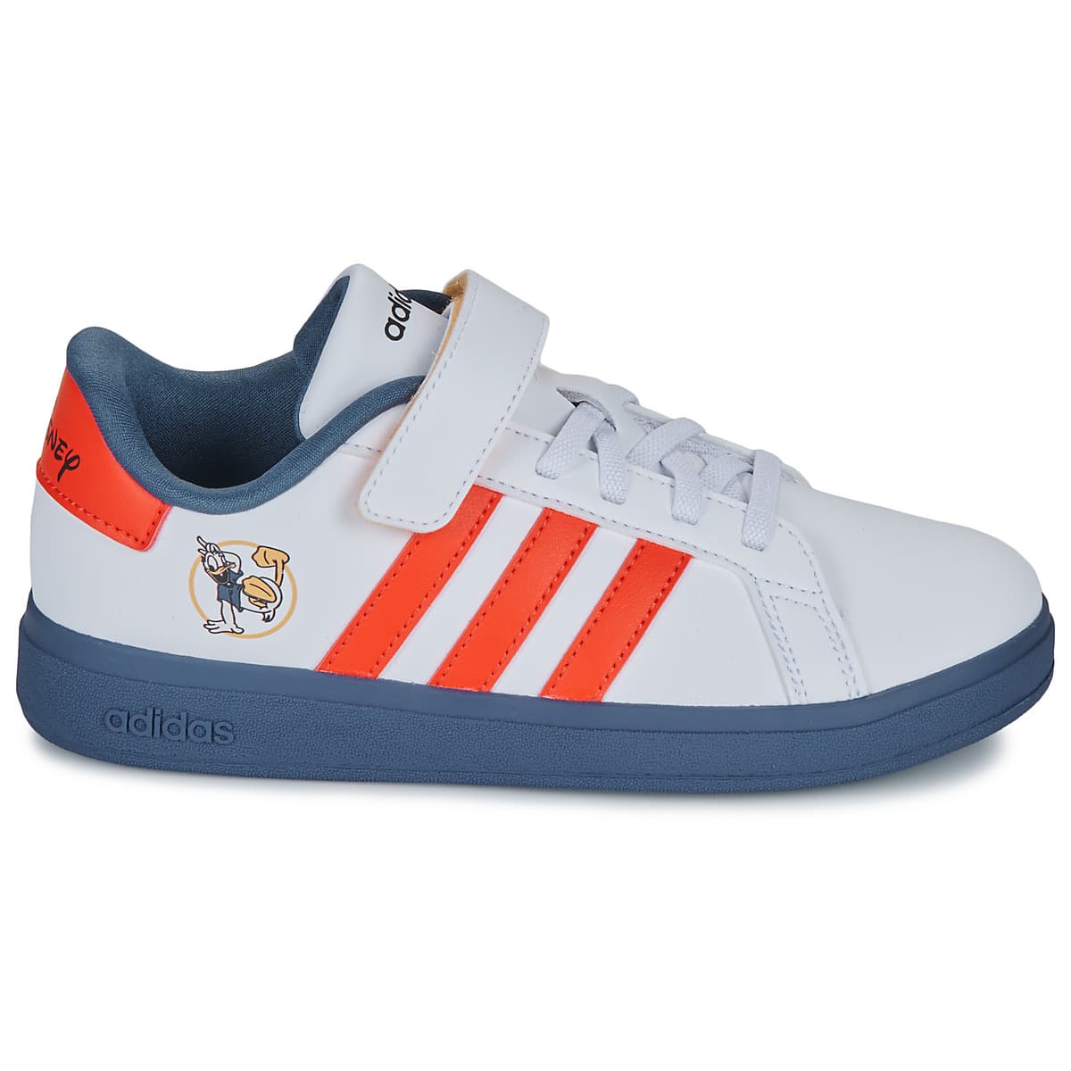 Παιδικό Αθλητικό Παπούτσι για Αγόρι Adidas Grand Court Mickey-Donald Duck EL C Χρώματος Λευκό IF4061