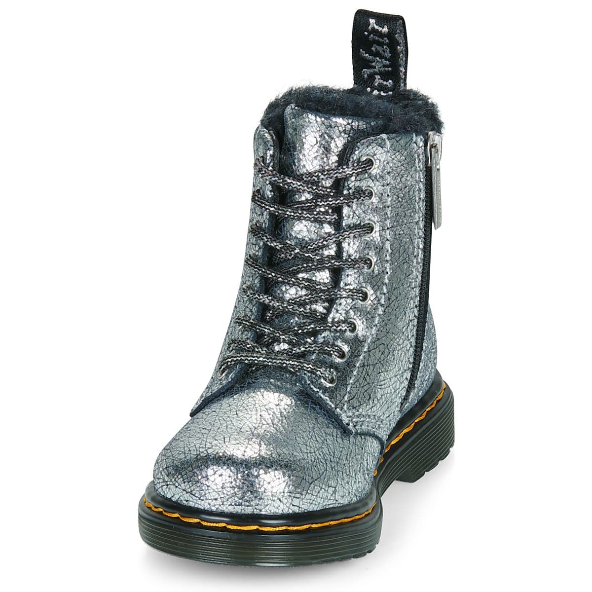 Girls' Boots Dr. Martens Silver