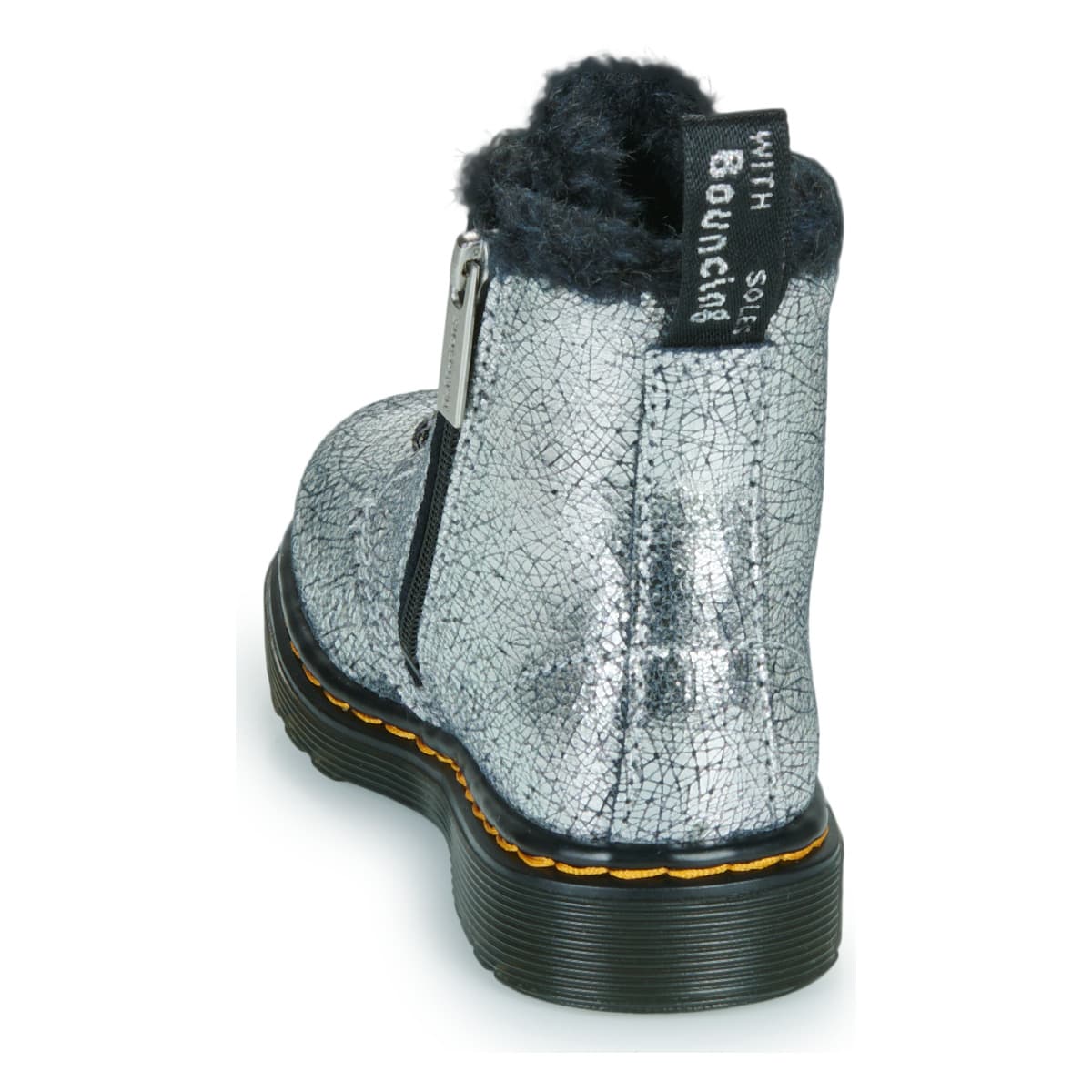 Girls' Boots Dr. Martens Silver