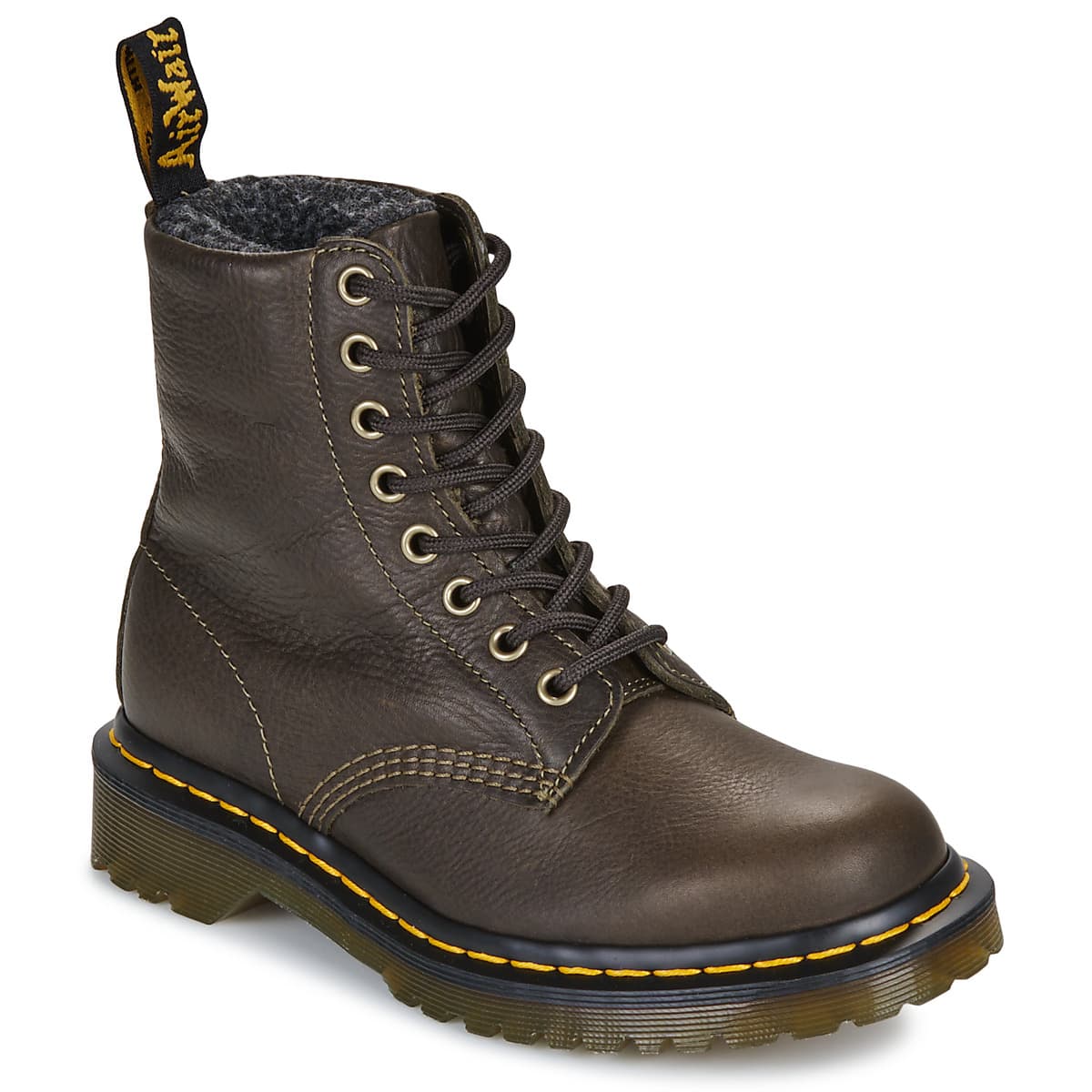 Μπότες Dr. Martens 1460 DMS OLIVE GRIZZLY