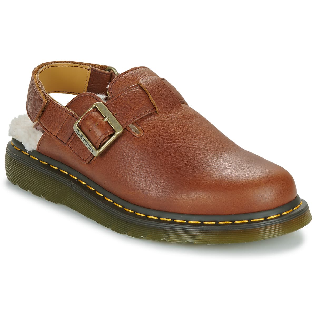 Women's Clogs Dr. Martens Brown