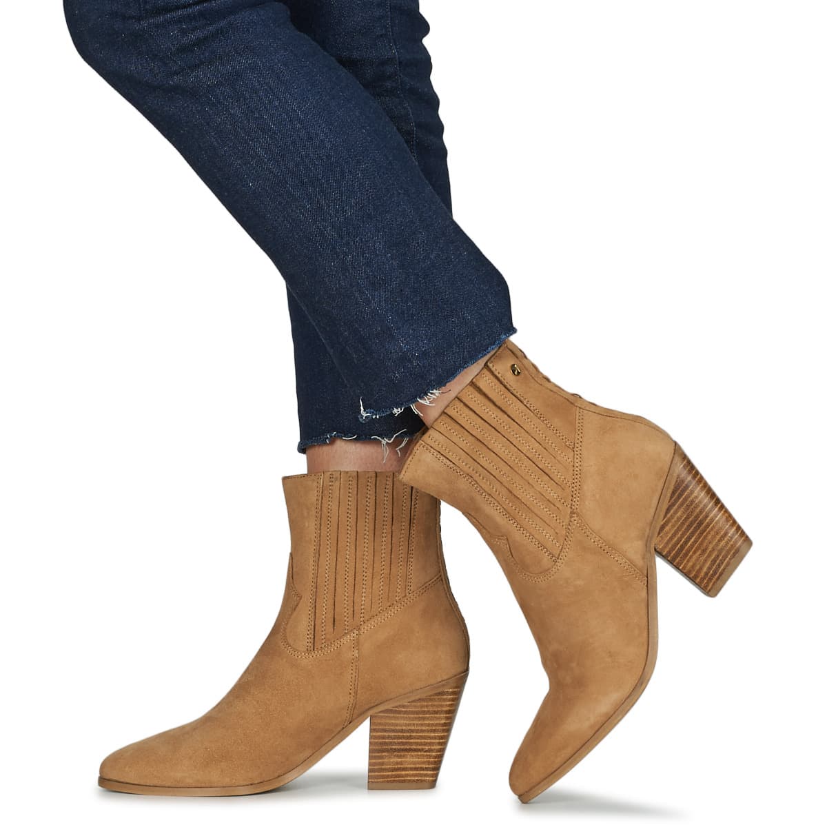 Women's Ankle Boots Ravel Beige