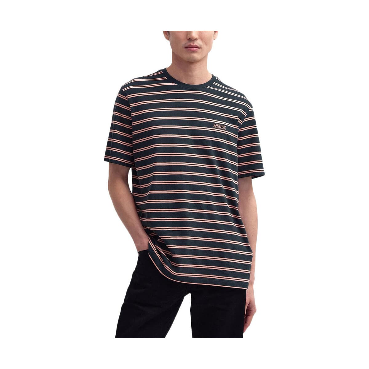 Charge Logo Bernie Striped T-Shirt Men Barbour International
