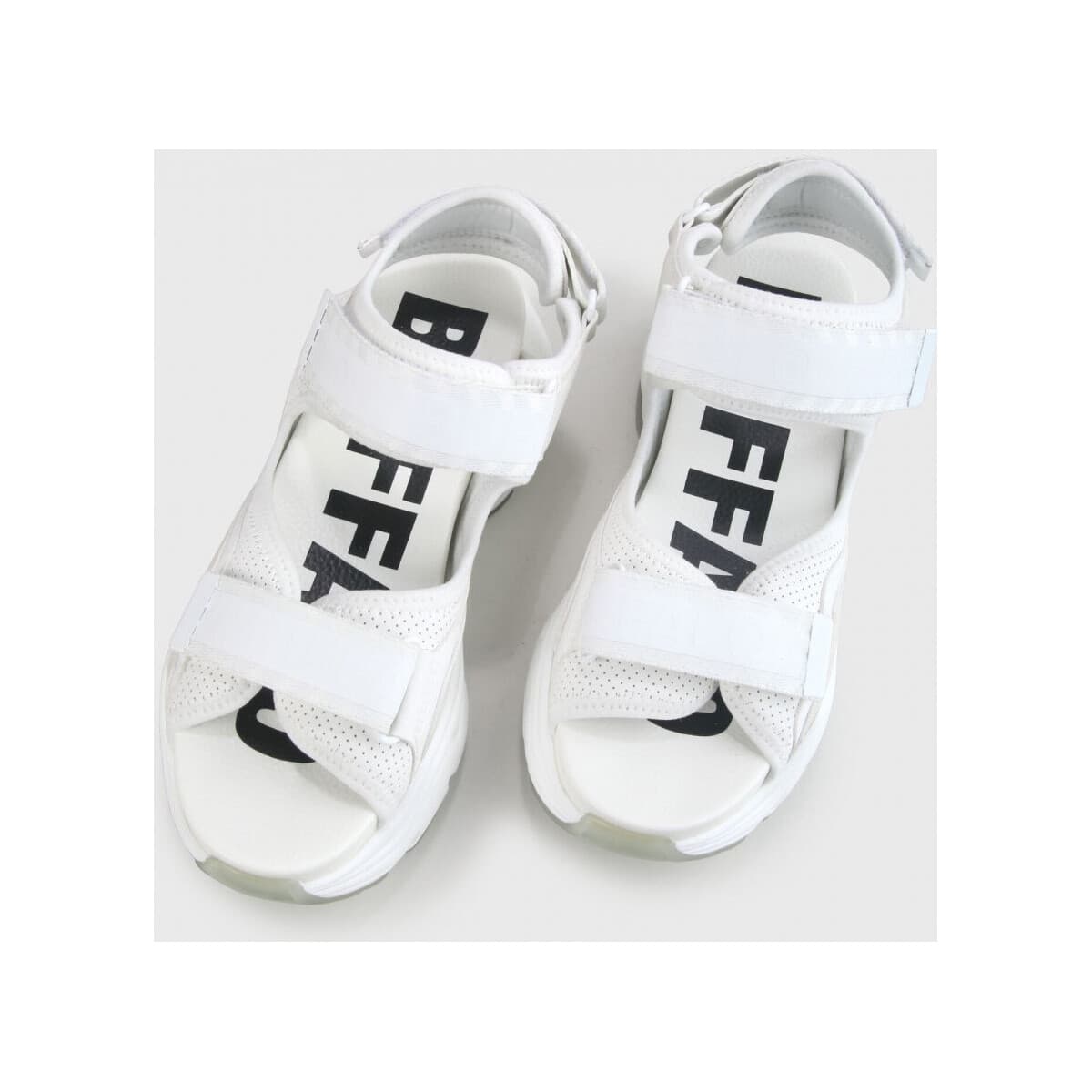 Women's Platforms Buffalo White