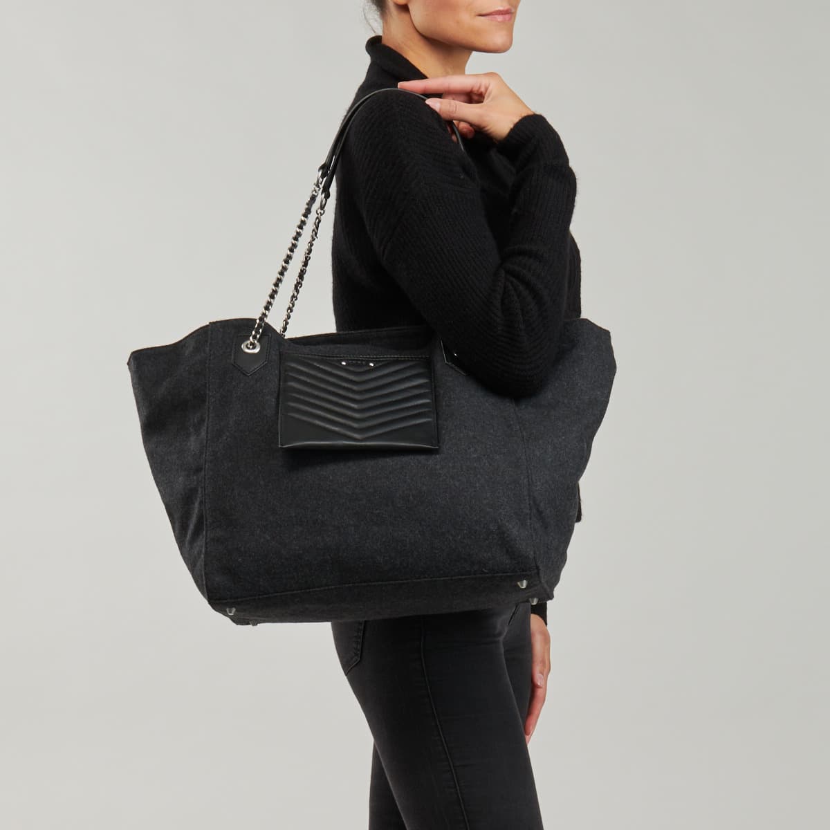 Women's Tote Bags Ikks Gray