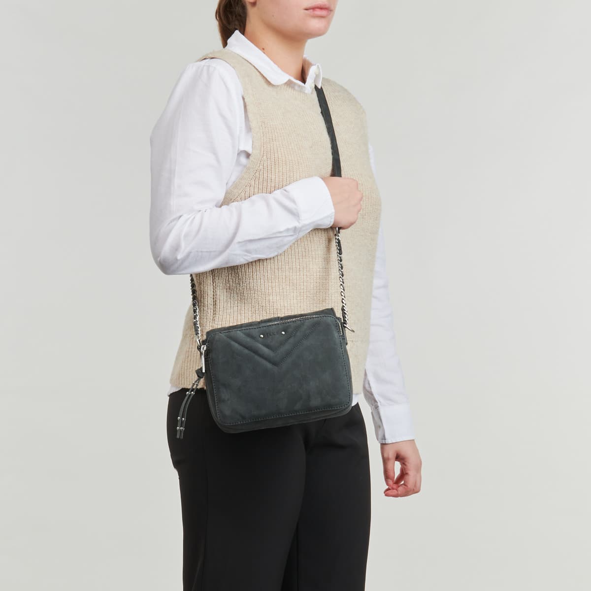 Women's Shoulder Bags Ikks Gray